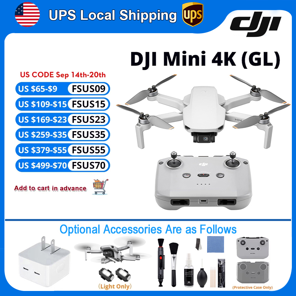 Travel Accessories Long Flight - DJI Mini 4K 드론 (선택 사양