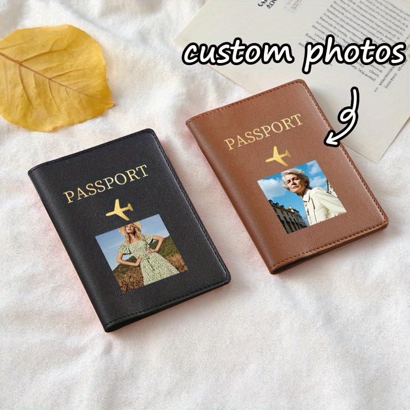 Travel Accessories Wallet - 1개입, 맞춤형 애완동물 고양이 사진이 들어간