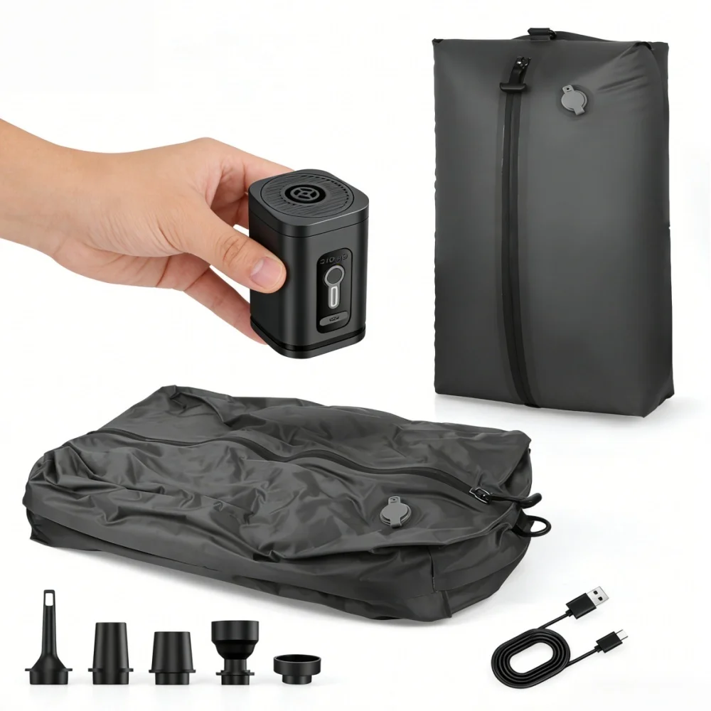 Travel Accessories Organizer Bag - 진공 압축 보관 가방, 방수 공간