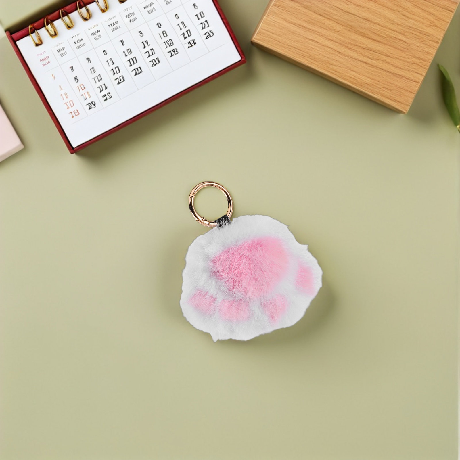 Travel Accessories Ideas - 귀여운 고양이 발 모양 키링, 장난기