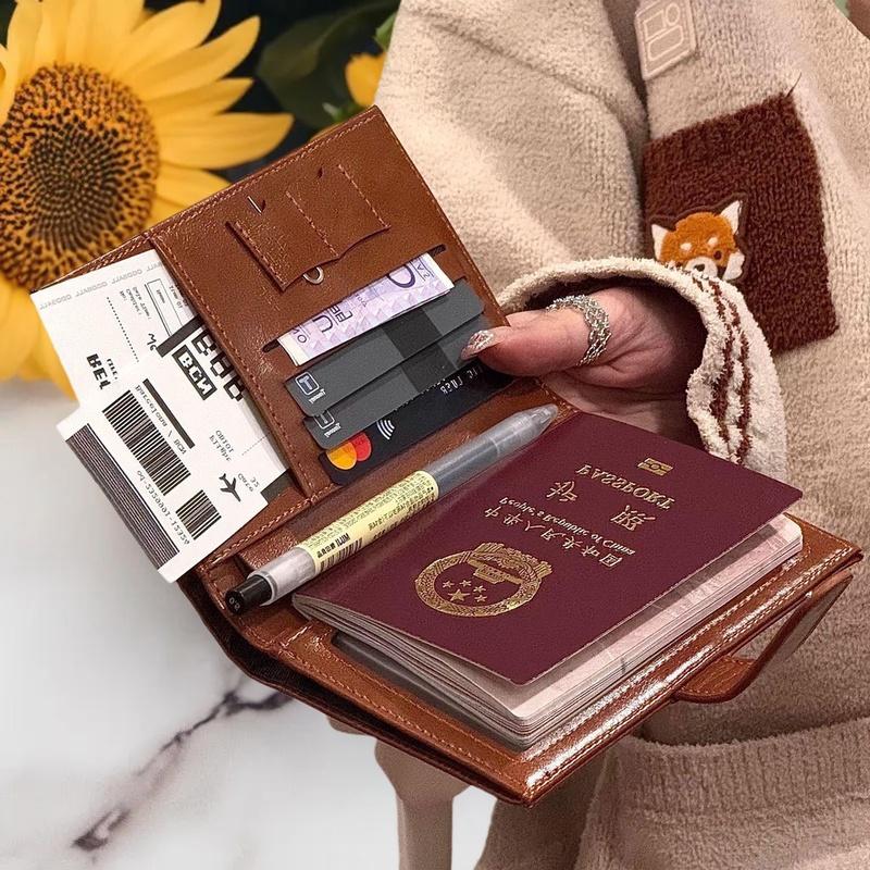 Travel Accessories India - 여행용 여권 지갑 여성 남성 카드