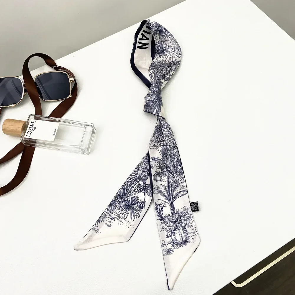 확장형 리본 스카프, 실크 헤어 반다나 및 가방 액세서 - Travel Accessories Aesthetic 리뷰 및 가격