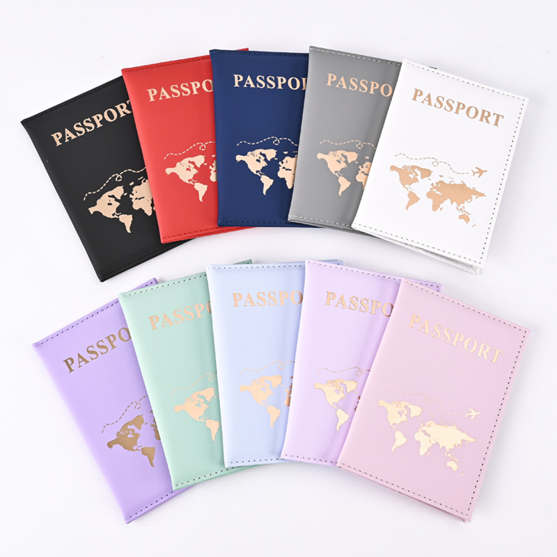 패션 여권 보호 커버 세계 패턴 여행 여권 홀더 지갑  - Travel Accessories Wallet 리뷰 및 가격