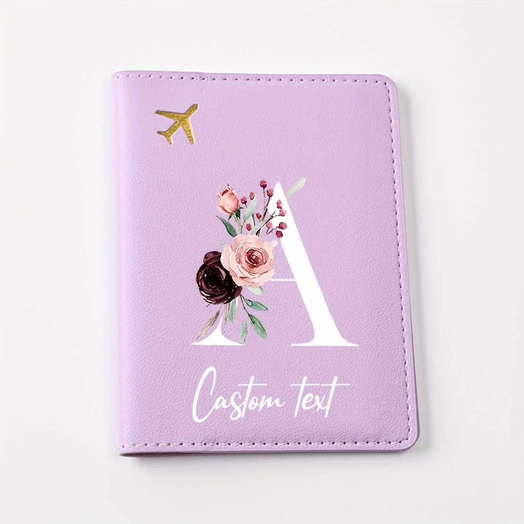 이름과 문자가 새겨진 맞춤형 여권 케이스 - 이름/이니 - Travel Accessories Ideas 리뷰 및 가격