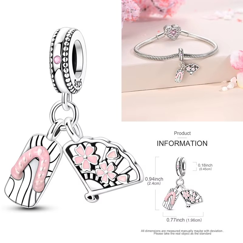 여성을 위한 925 스털링 실버 펜던트 비즈: 향수,  - Travel Accessories Jewelry 리뷰 및 가격