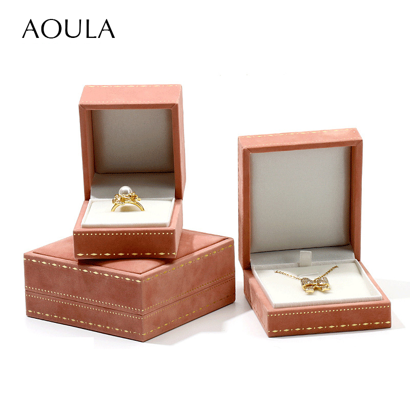 럭셔리 반지 귀걸이 펜던트 목걸이 쥬얼리 선물 포장 보 - Travel Accessories Jewelry 리뷰 및 가격