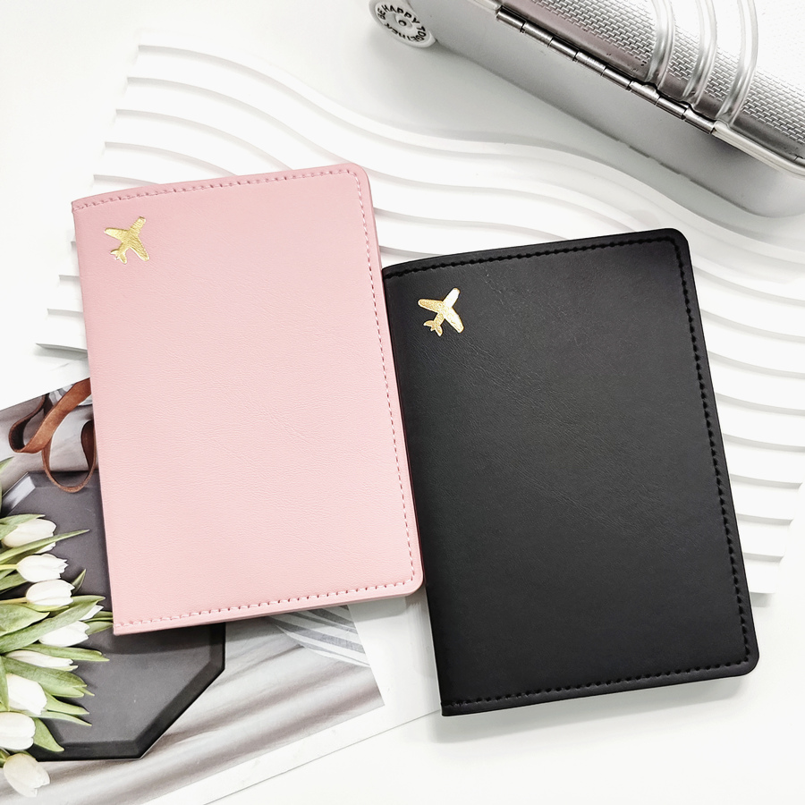 2PCS 세트 연인 또는 자매 PU 가죽 비행기 여권  - Travel Accessories India 리뷰 및 가격