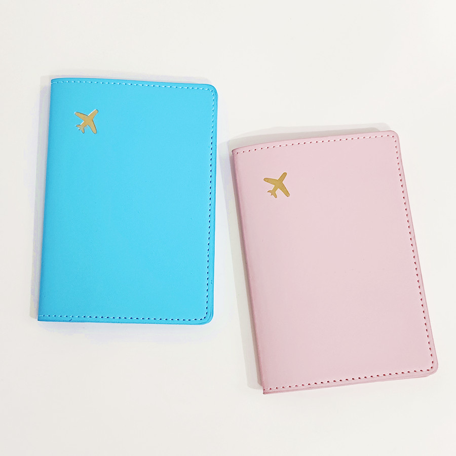 2PCS 세트 연인 또는 자매 PU 가죽 비행기 여권  - Travel Accessories India 리뷰 및 가격