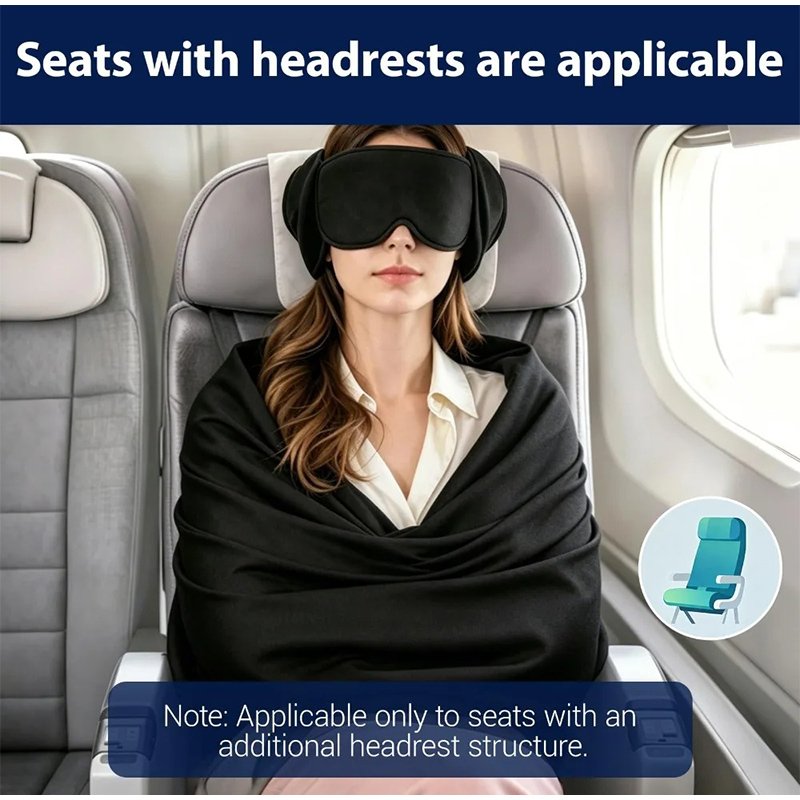 3가지 기능이 하나로! 조절 가능한 여행용 베개, 안대 - Travel Accessories Long Flight 리뷰 및 가격