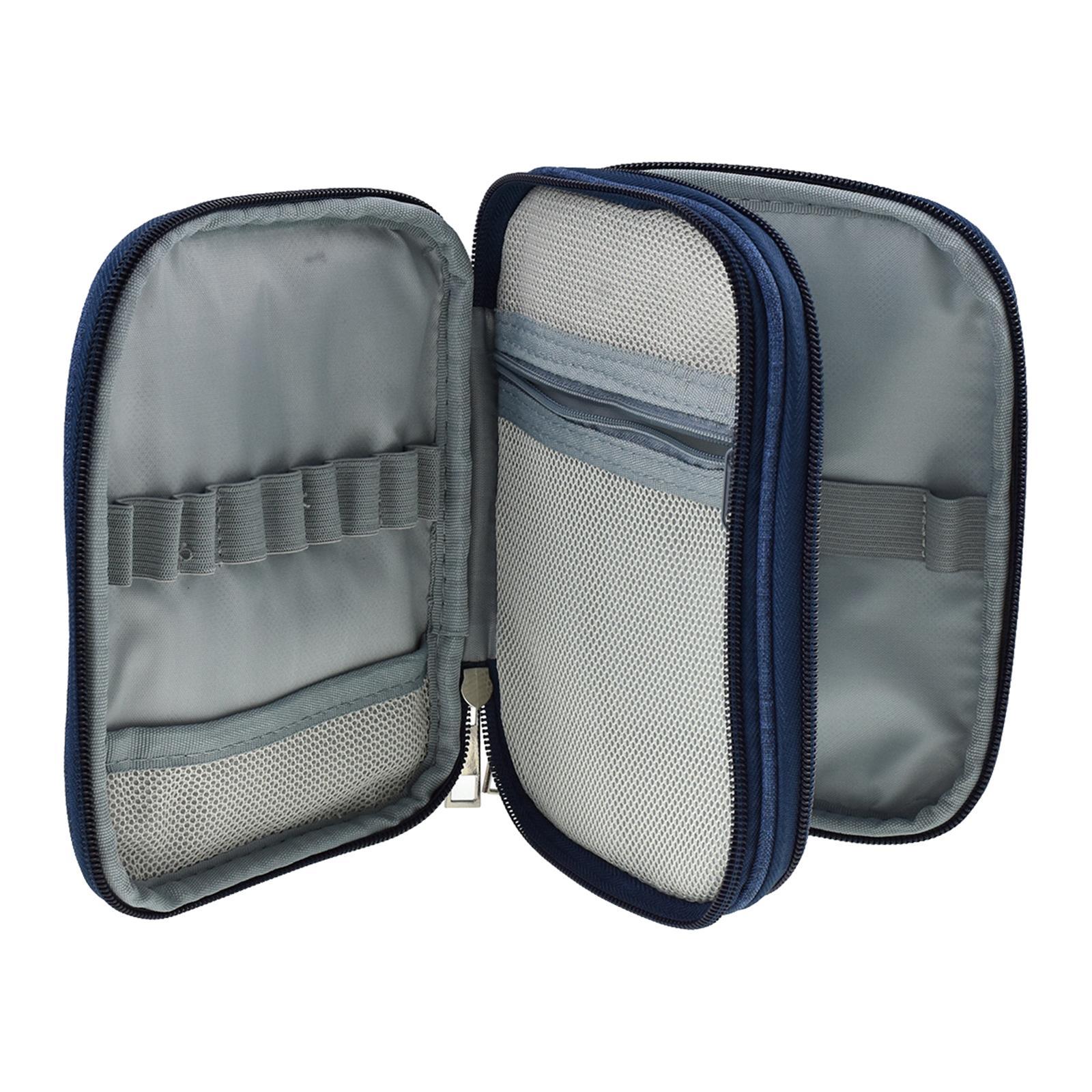 빈 크로셰 뜨개질 바늘 정리용 토트백, 웹 포켓이 달린 - Travel Accessories Organizer Bag 리뷰 및 가격