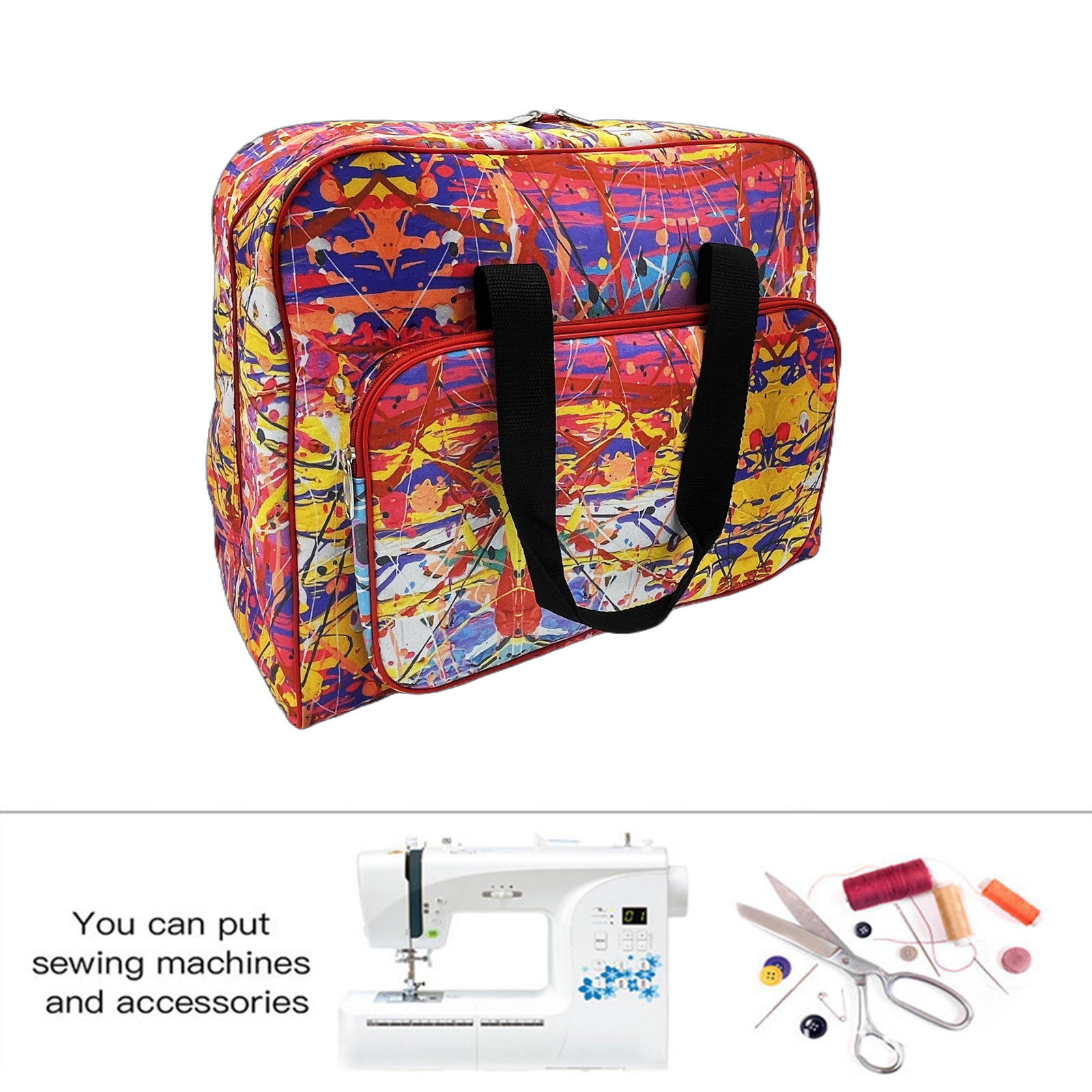 재봉틀 운반 케이스, 재봉 액세서리 정리함, 다기능 여 - Travel Accessories Organizer Bag 리뷰 및 가격