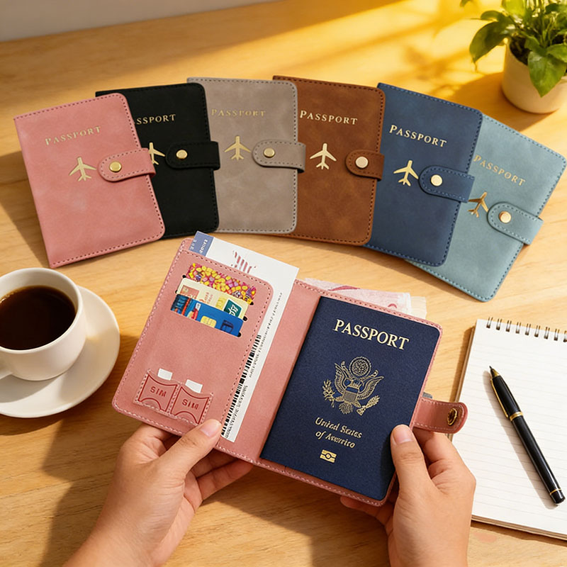 가죽 여권 홀더 커버 케이스, 여행 필수품, 신용 카드 - Travel Accessories Wallet 리뷰 및 가격