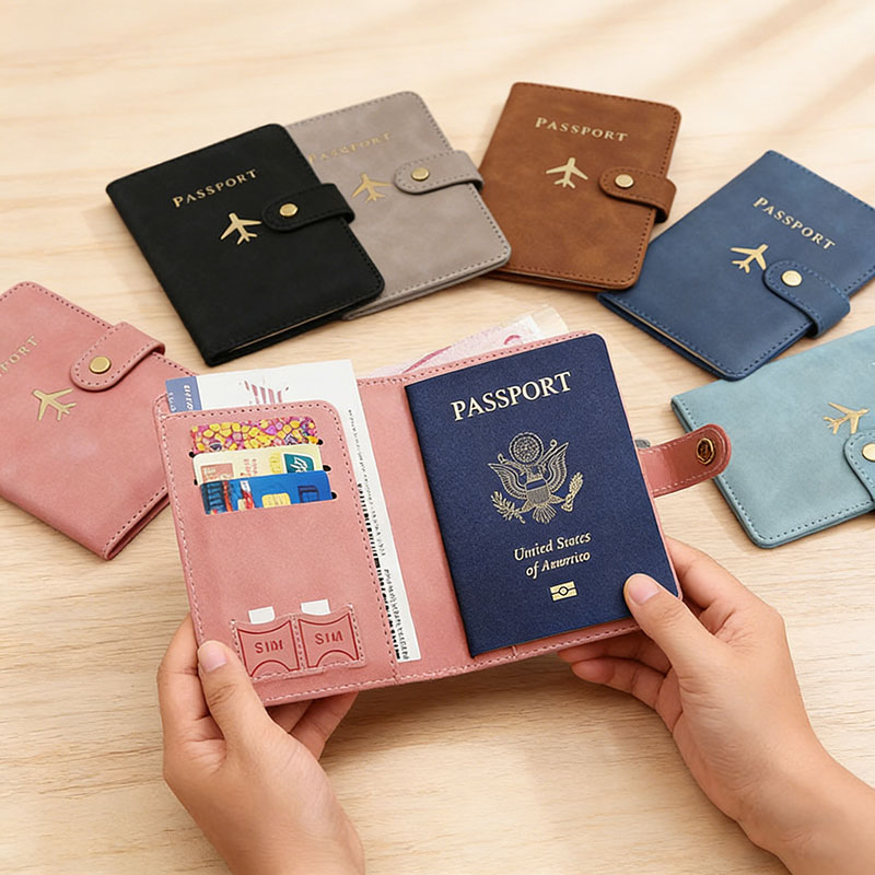 가죽 여권 홀더 커버 케이스, 여행 필수품, 신용 카드 - Travel Accessories Wallet 리뷰 및 가격