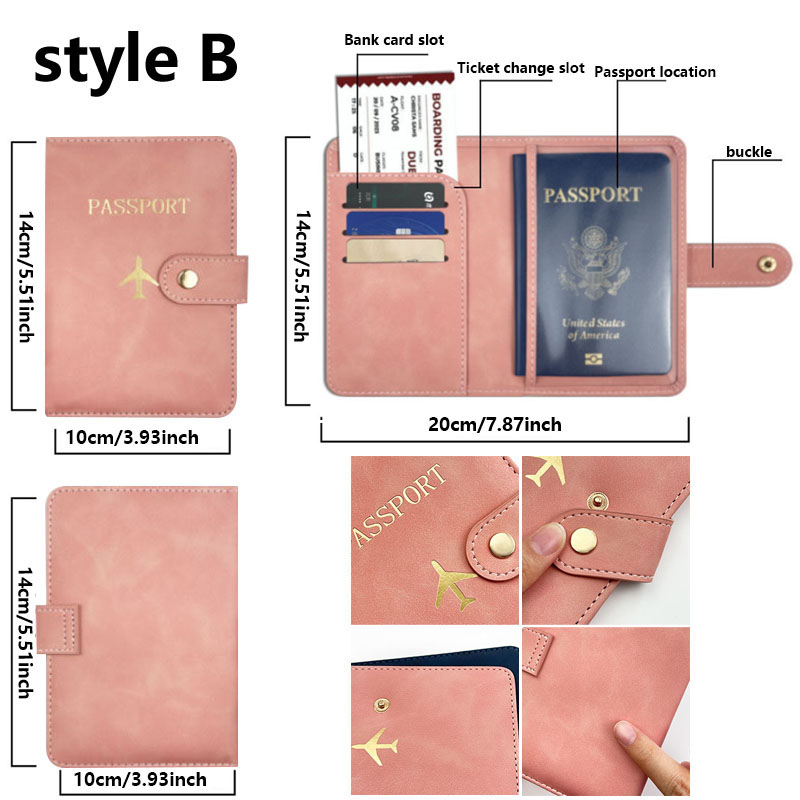 가죽 여권 홀더 커버 케이스, 여행 필수품, 신용 카드 - Travel Accessories Wallet 리뷰 및 가격