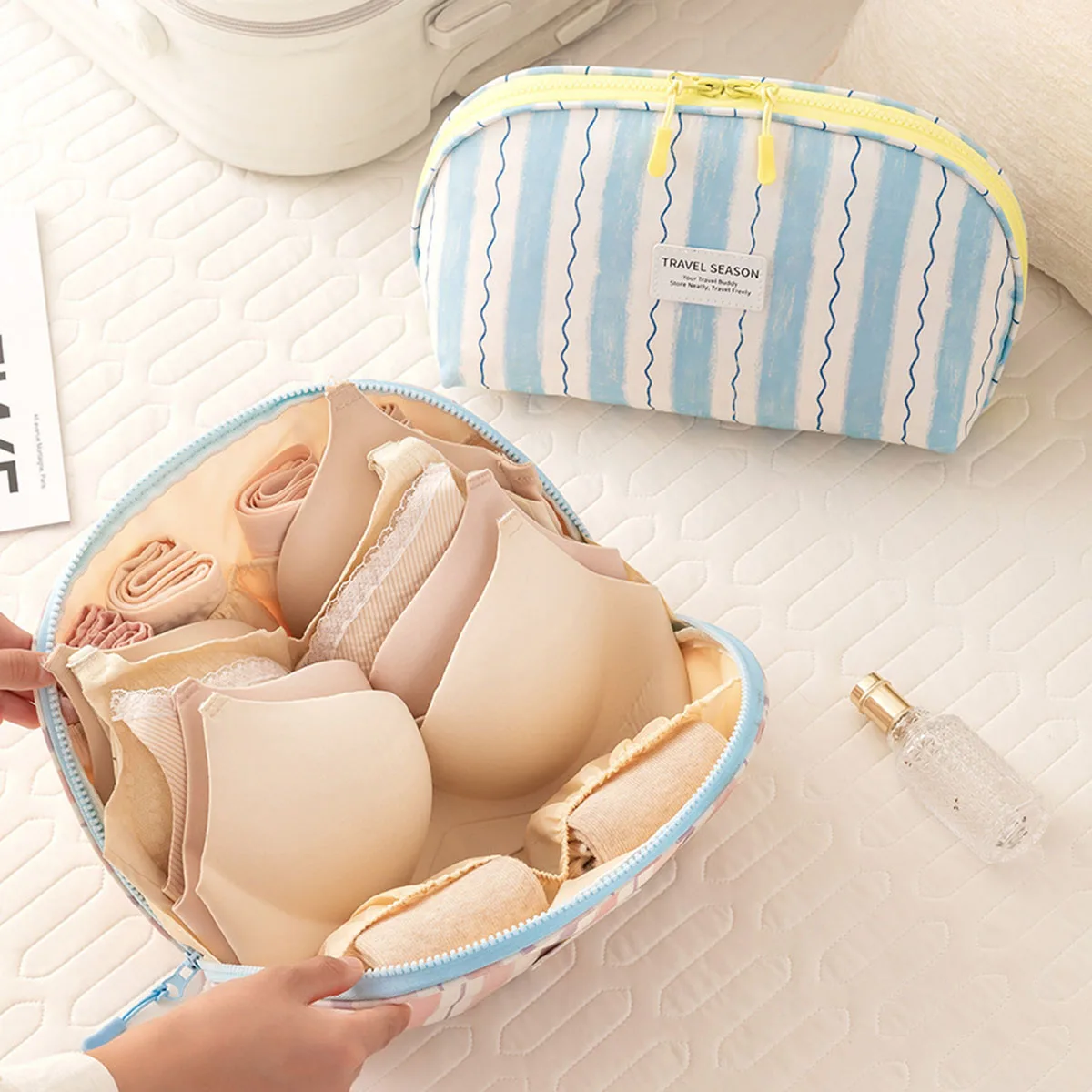 속옷 보관 가방 휴대용 다목적 여행 정리 가방 옥스포드 - Travel Accessories Organizer Bag 리뷰 및 가격