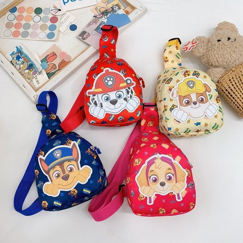 Paw Patrol 만화 크로스 바디 백 소년 소녀 어 - Travel Accessories Baby 리뷰 및 가격