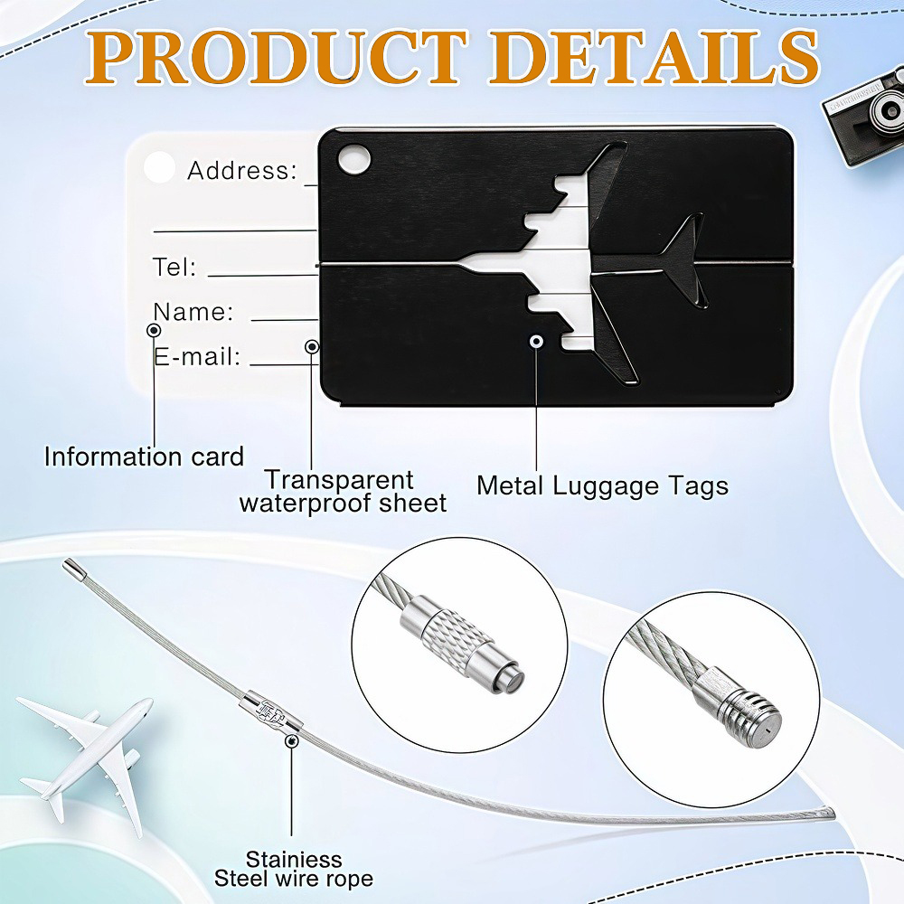 알루미늄 합금 여행 수하물 태그 교수형 태그 가방 태그 - Travel Accessories India 리뷰 및 가격