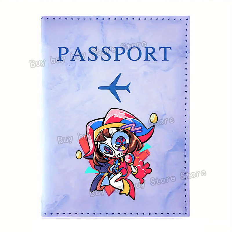 애니메이션 어메이징 디지털 서커스 여권 케이스 만화 프 - Travel Accessories Aesthetic 리뷰 및 가격