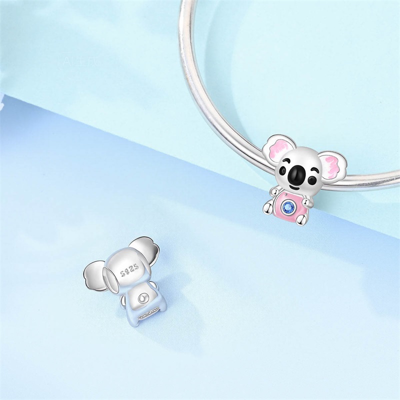 925 스털링 실버 빈티지 카메라 참 CZ 지르콘 비즈 - Travel Accessories India 리뷰 및 가격