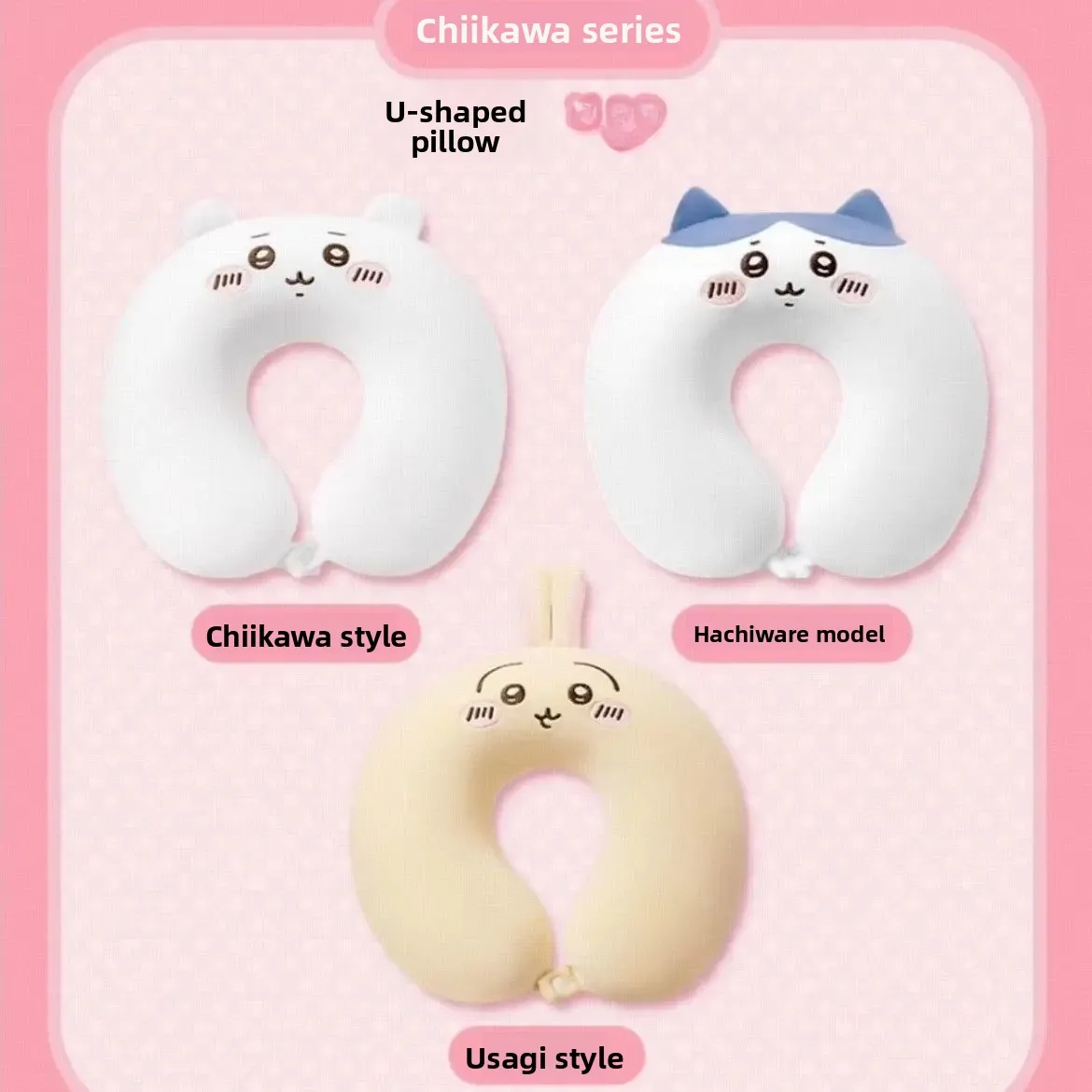 여행용 목베개, 치이카와 우사기 하치와레 캐릭터, 부드 - Travel Accessories Ideas 리뷰 및 가격