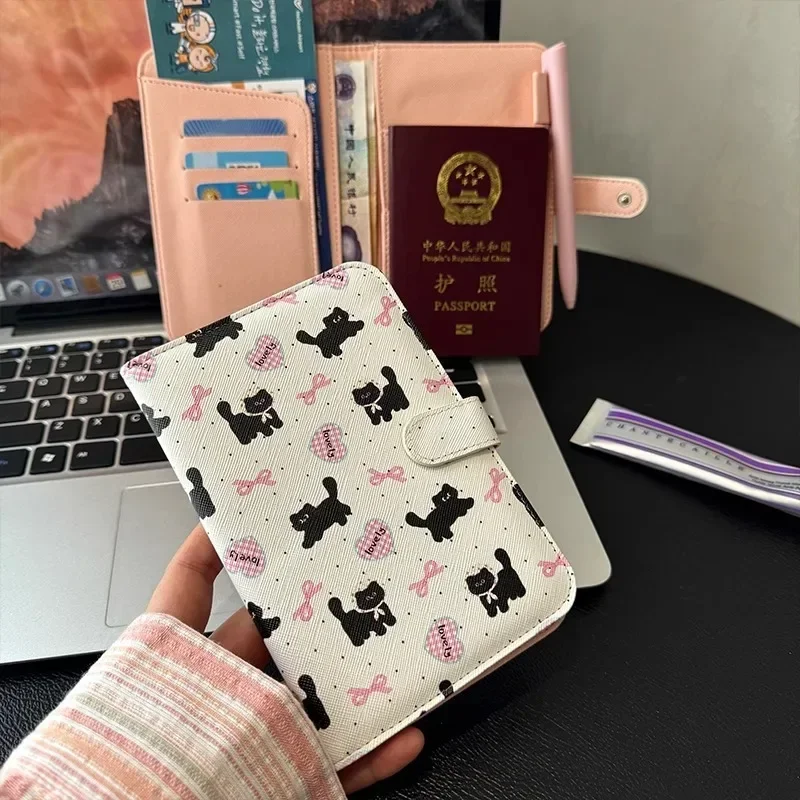 우아한 여권 커버 여행 지갑 여성용 RFID 차단 PU - Travel Accessories Ideas 리뷰 및 가격